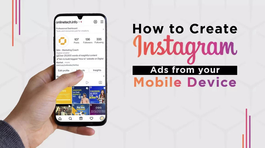 How to Create Instagram ads from your Mobile Device